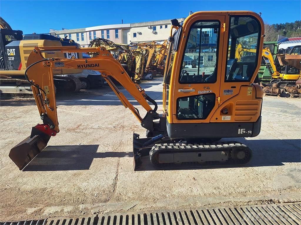 Hyundai 16-9 Mini excavators < 7t
