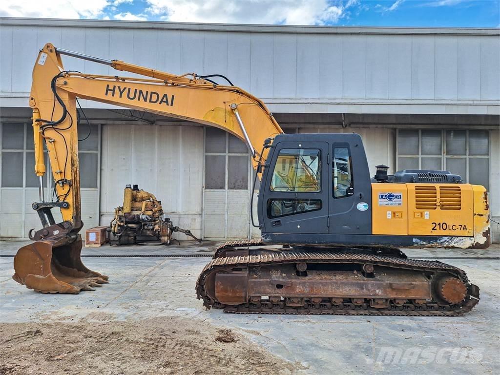 Hyundai 210LC-7A Crawler excavators