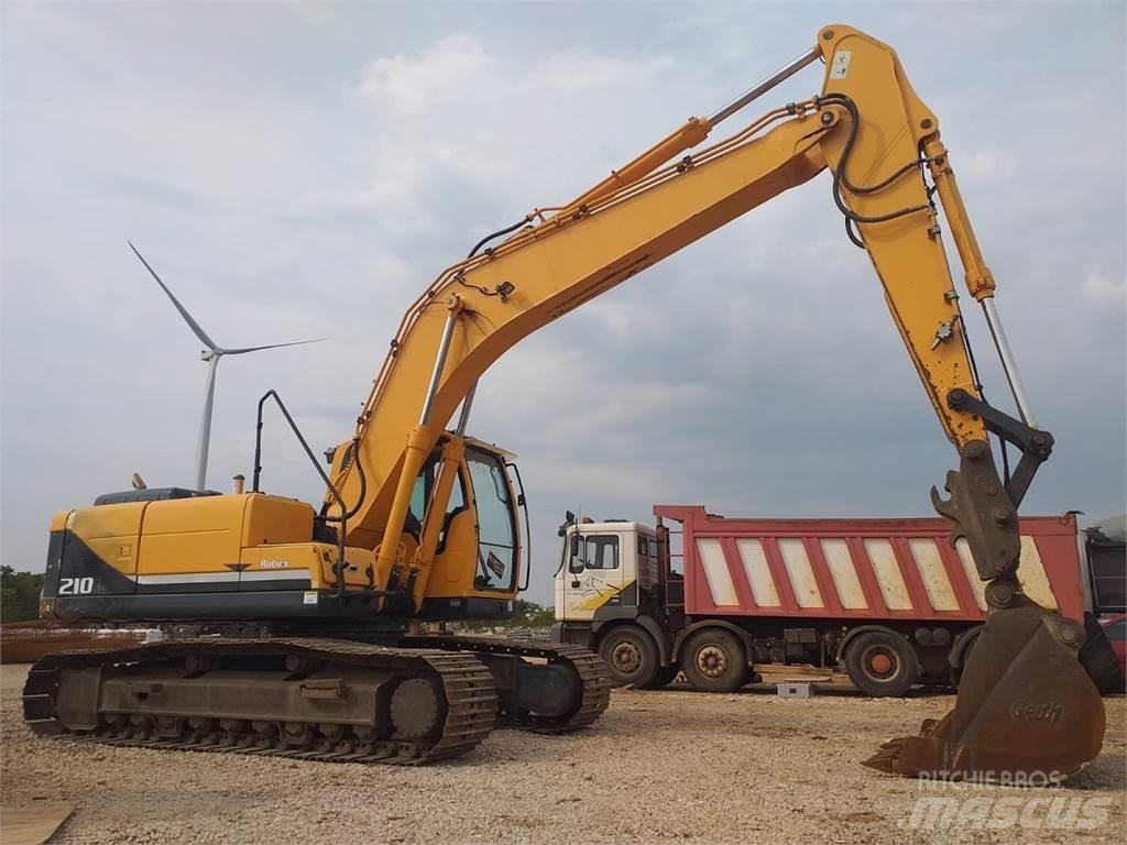 Hyundai R210LC-9 Crawler excavators