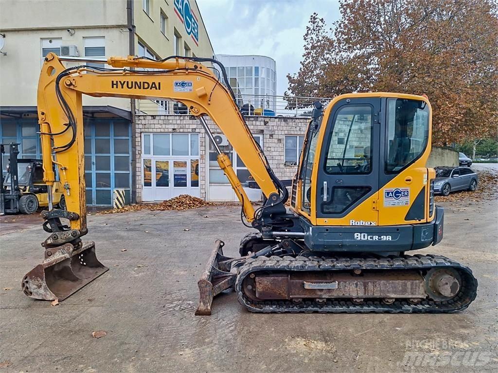 Hyundai R80CR-9A Mini excavators < 7t