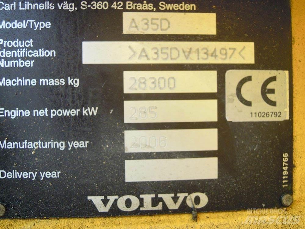 Volvo A35D Articulated Haulers