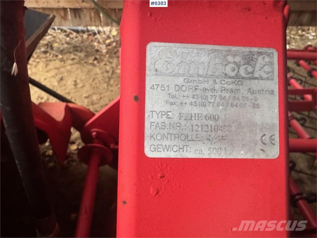  Eimbock FZHE600 Other tillage machines and accessories