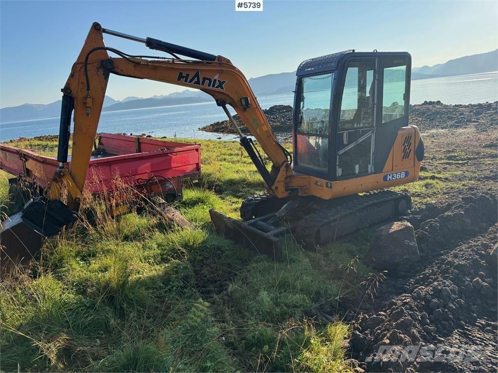 Hanix H36B Crawler excavators