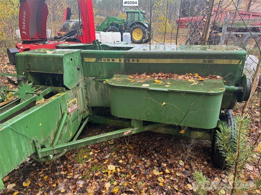 John Deere 332 Other harvesting equipment
