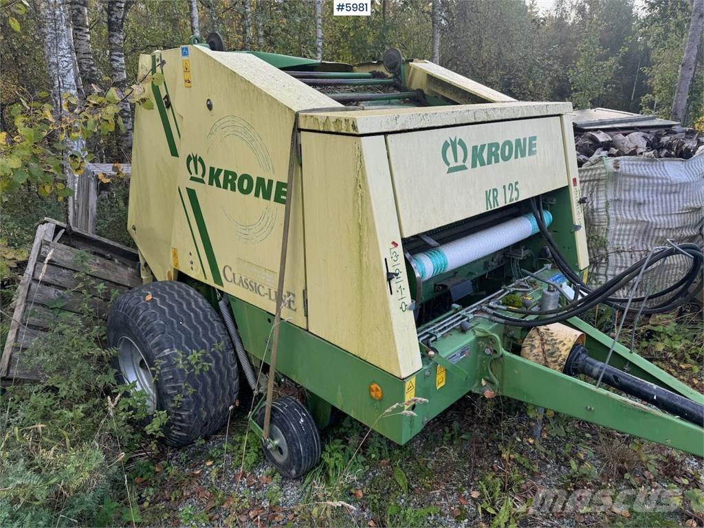 Krone KR 125 Other harvesting equipment