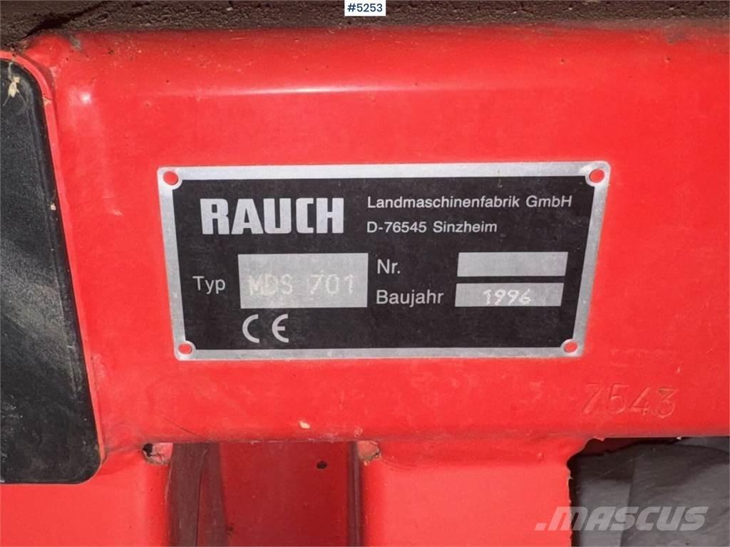 Rauch MDS 701 Drills