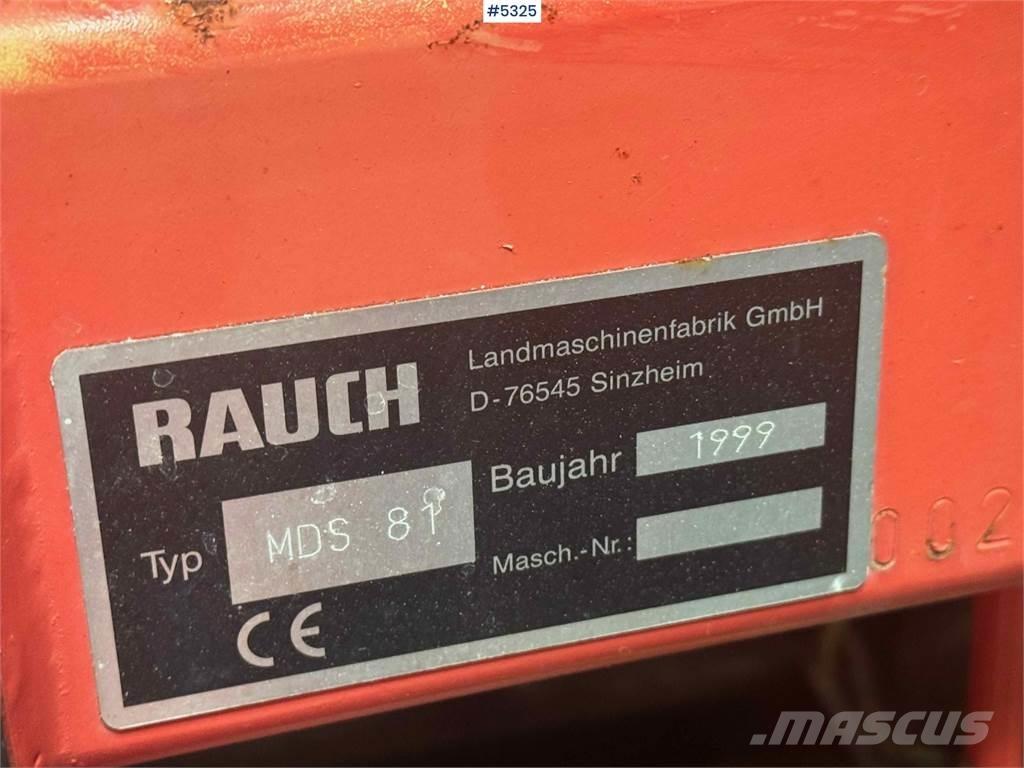 Rauch MDS 81 Drills