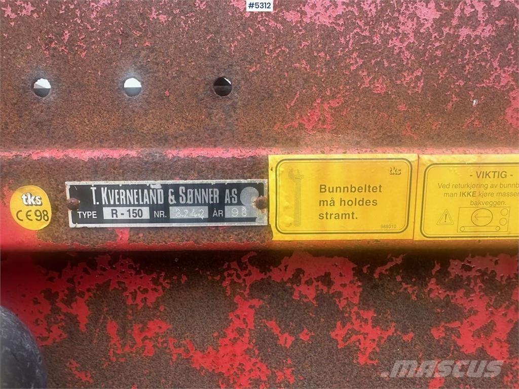 TKS R-150 Other harvesting equipment