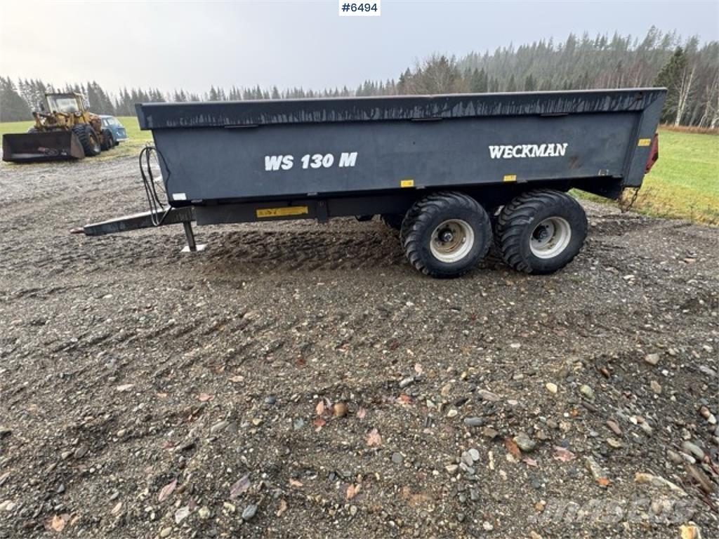 Weckman WS130M Dump trailers