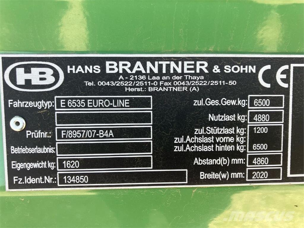  E 6535 Euro-Line Other farming trailers