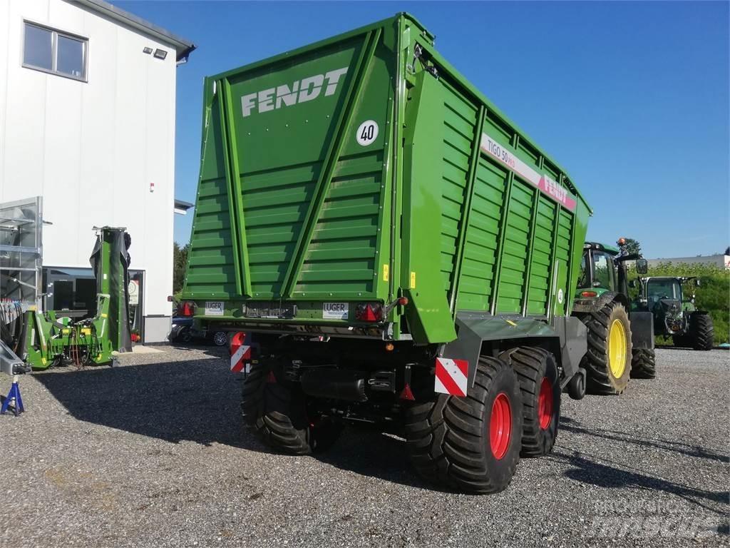 Fendt Tigo PR 50 D Self loading trailers