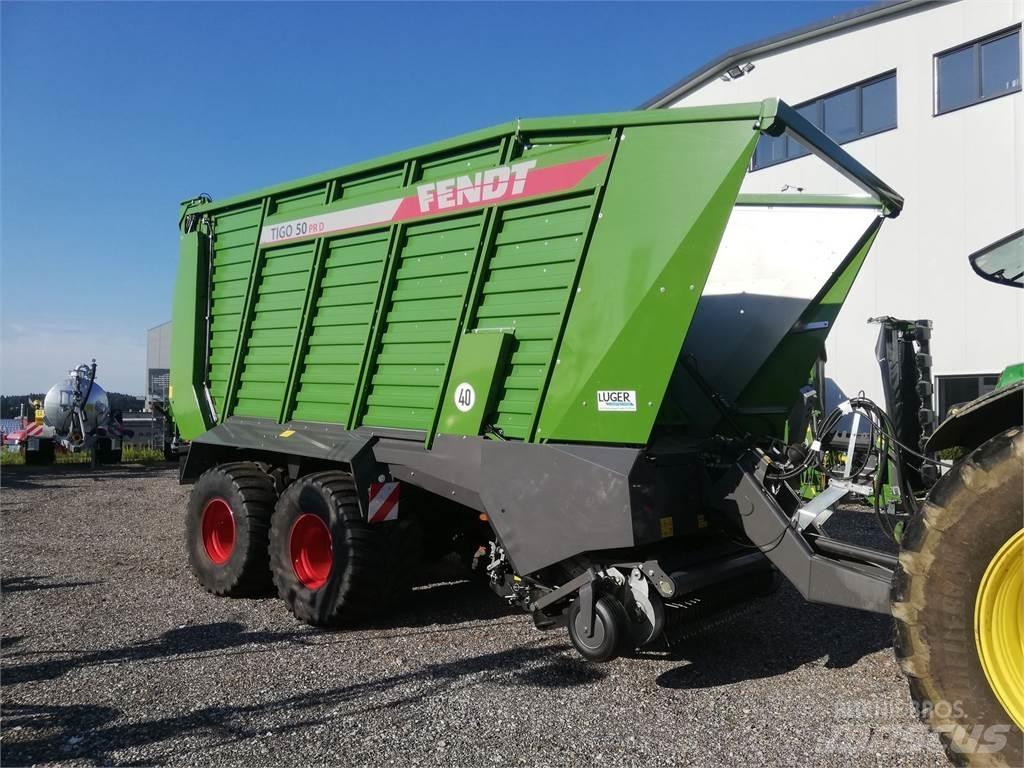 Fendt Tigo PR 50 D Self loading trailers