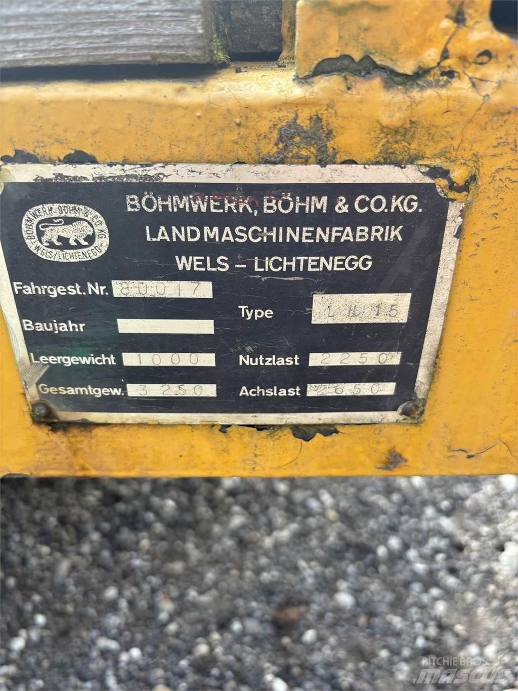  Ködel & Böhm Anhänger Other farming trailers