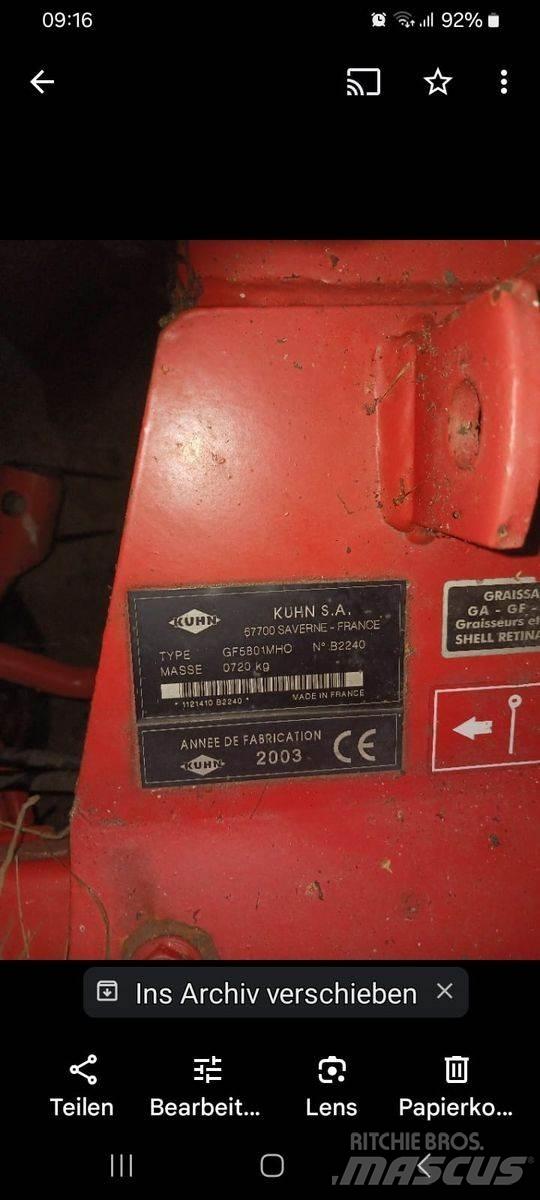 Kuhn GF 5801 MHO Rakes and tedders