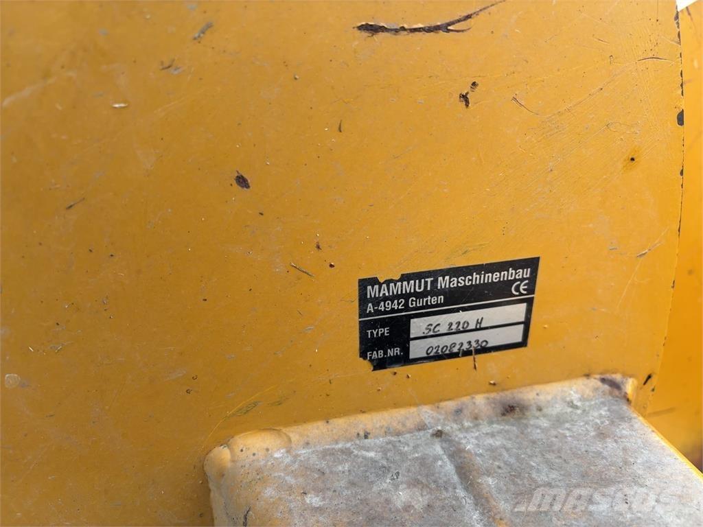Mammut SC 220 H Other farming machines