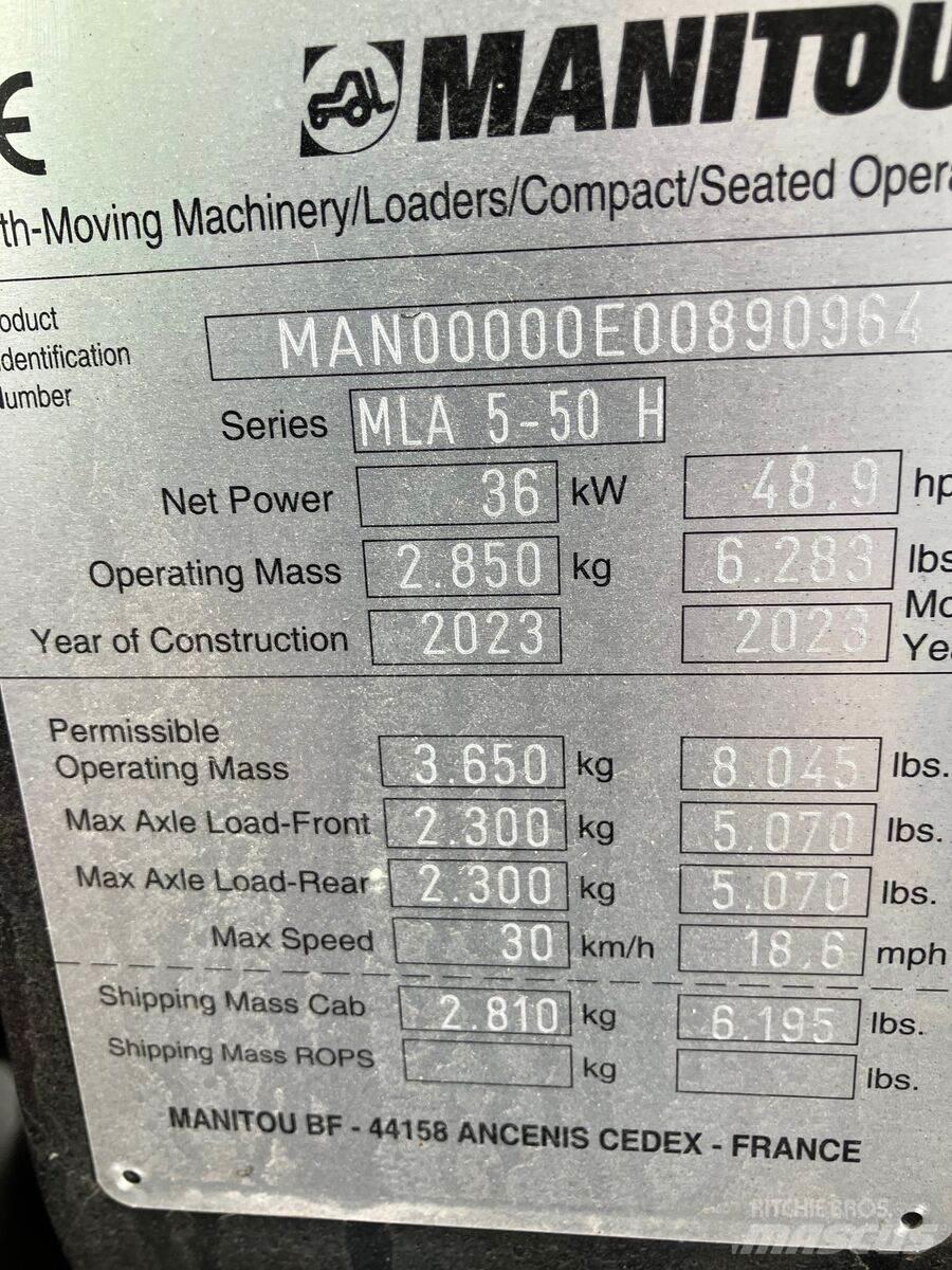 Manitou MLA 5-50 FEL`s