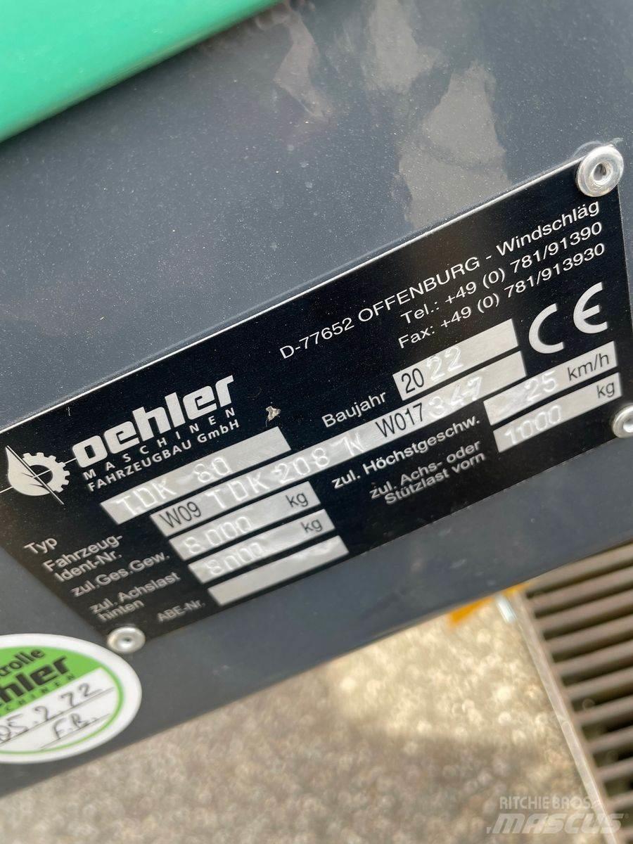 Oehler TDK 80 Tipper trailers