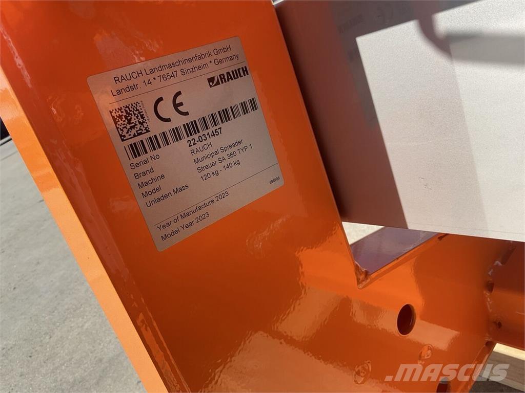 Rauch SA 360 Other groundscare machines
