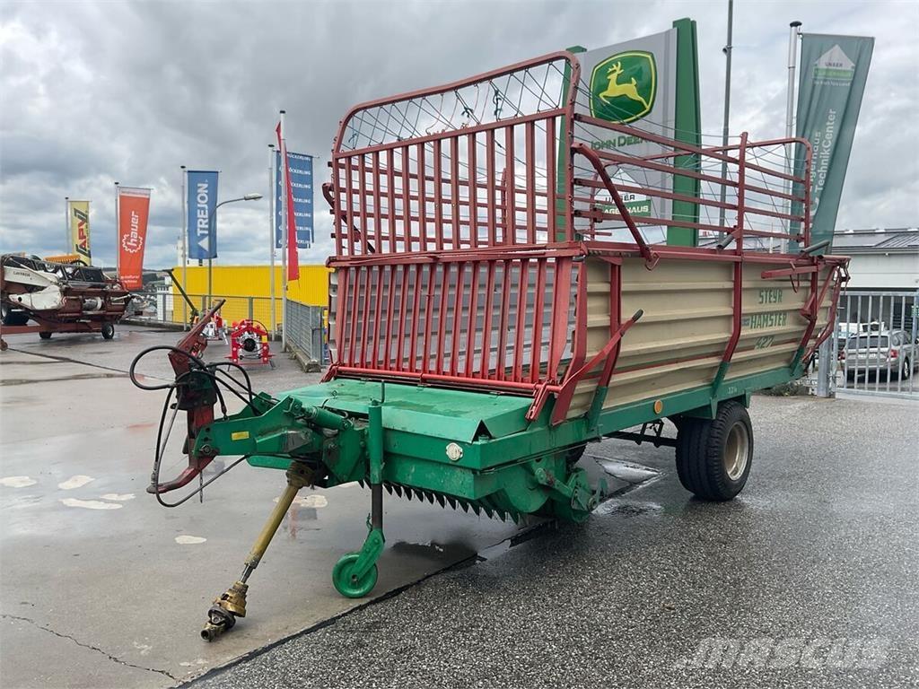 Steyr Hamster 422 Self loading trailers