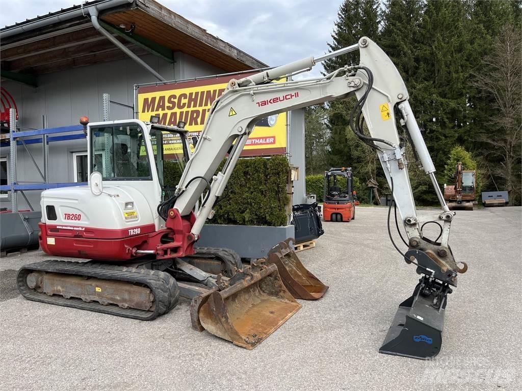 Takeuchi TB 260 Mini excavators < 7t