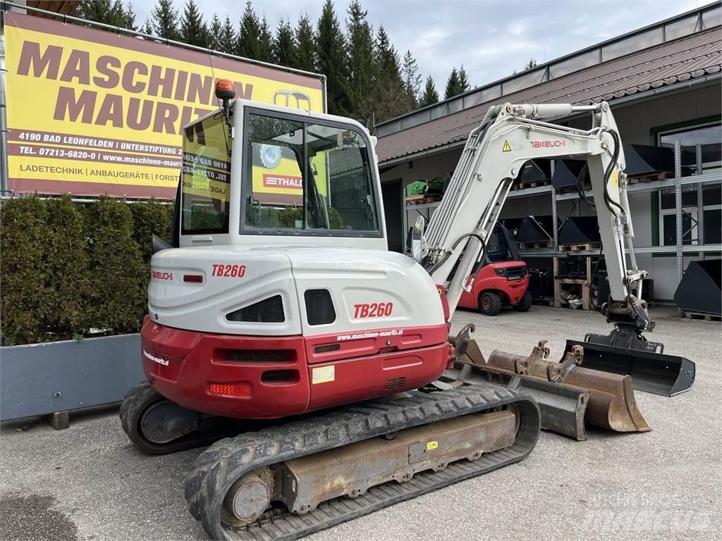 Takeuchi TB 260 Mini excavators < 7t