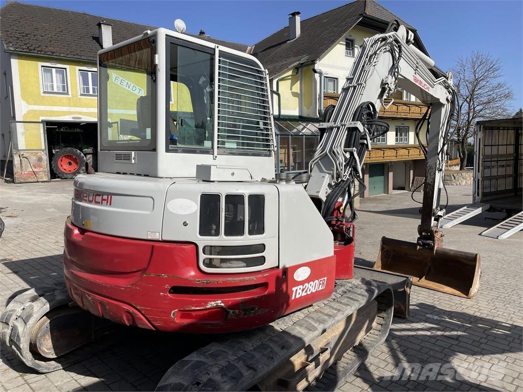 Takeuchi TB 280 FR Mini excavators < 7t