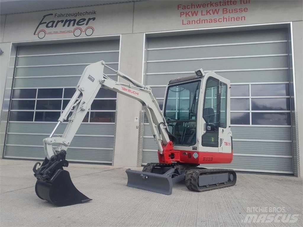 Takeuchi TB016 Mini excavators < 7t