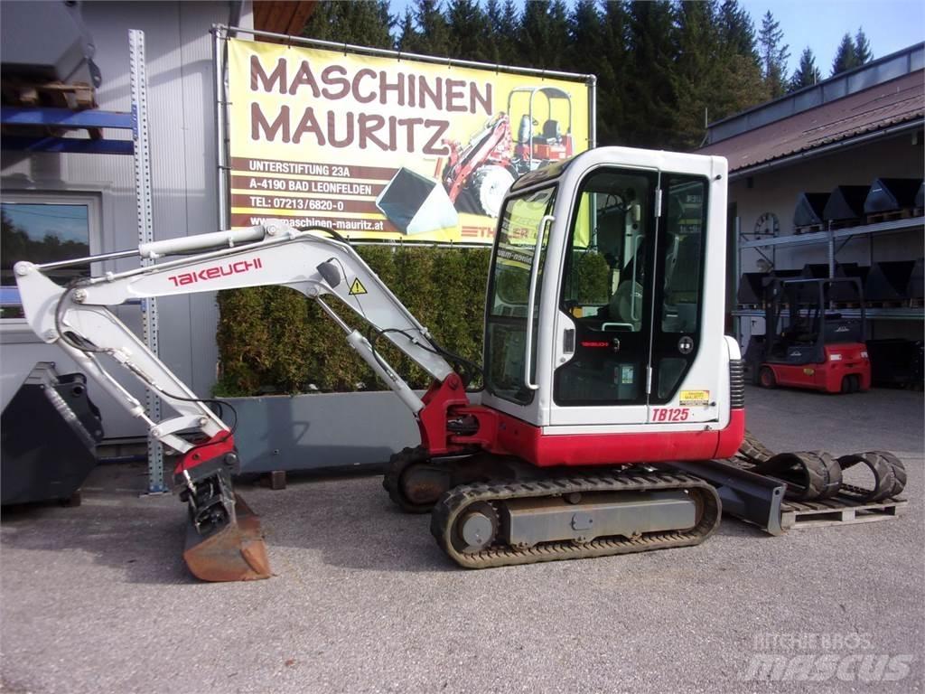 Takeuchi TB125 Mini excavators < 7t
