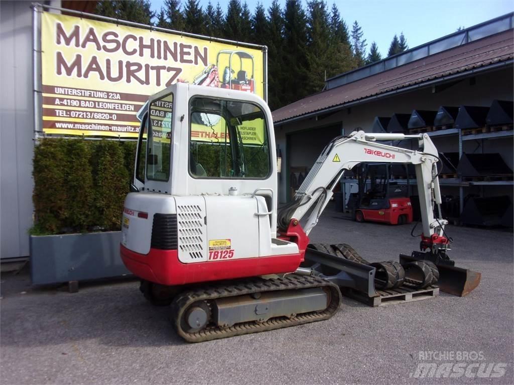 Takeuchi TB125 Mini excavators < 7t