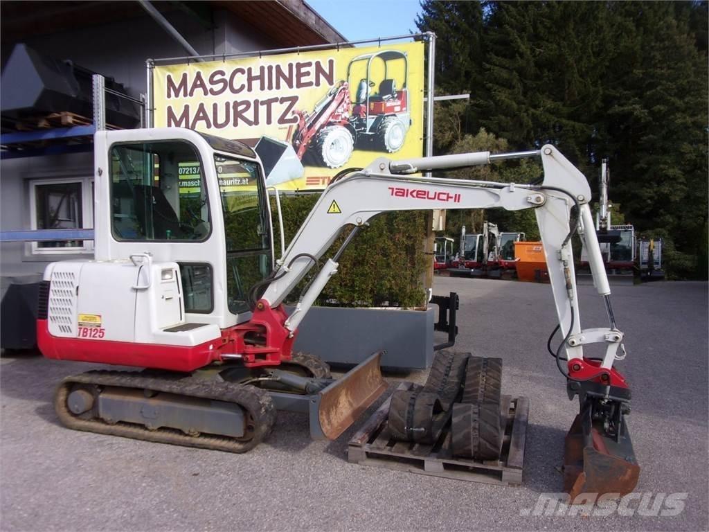 Takeuchi TB125 Mini excavators < 7t