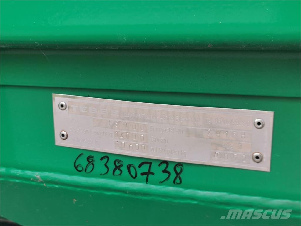 Tebbe TS 100 Manure spreaders