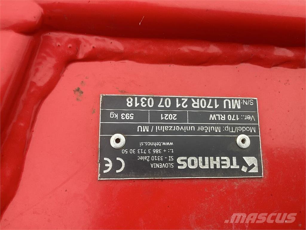 Tehnos MU 170 RLW Pasture mowers and toppers