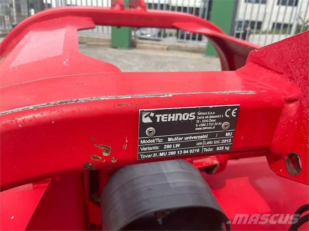 Tehnos MU 280 LW Pasture mowers and toppers