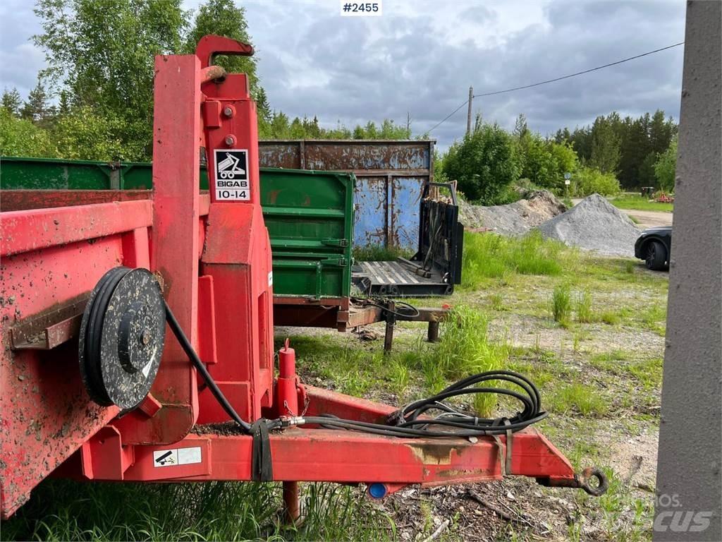 Bigab VV 10-14 Skip loader trailers