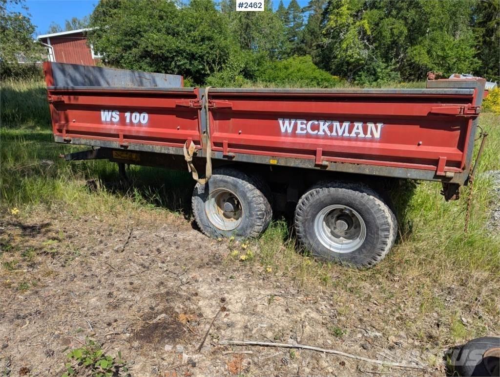 Weckman WS100 Skip loader trailers