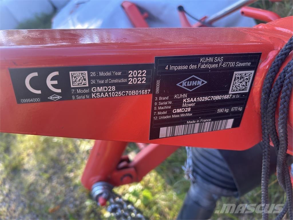 Kuhn GMD 28 Mowers