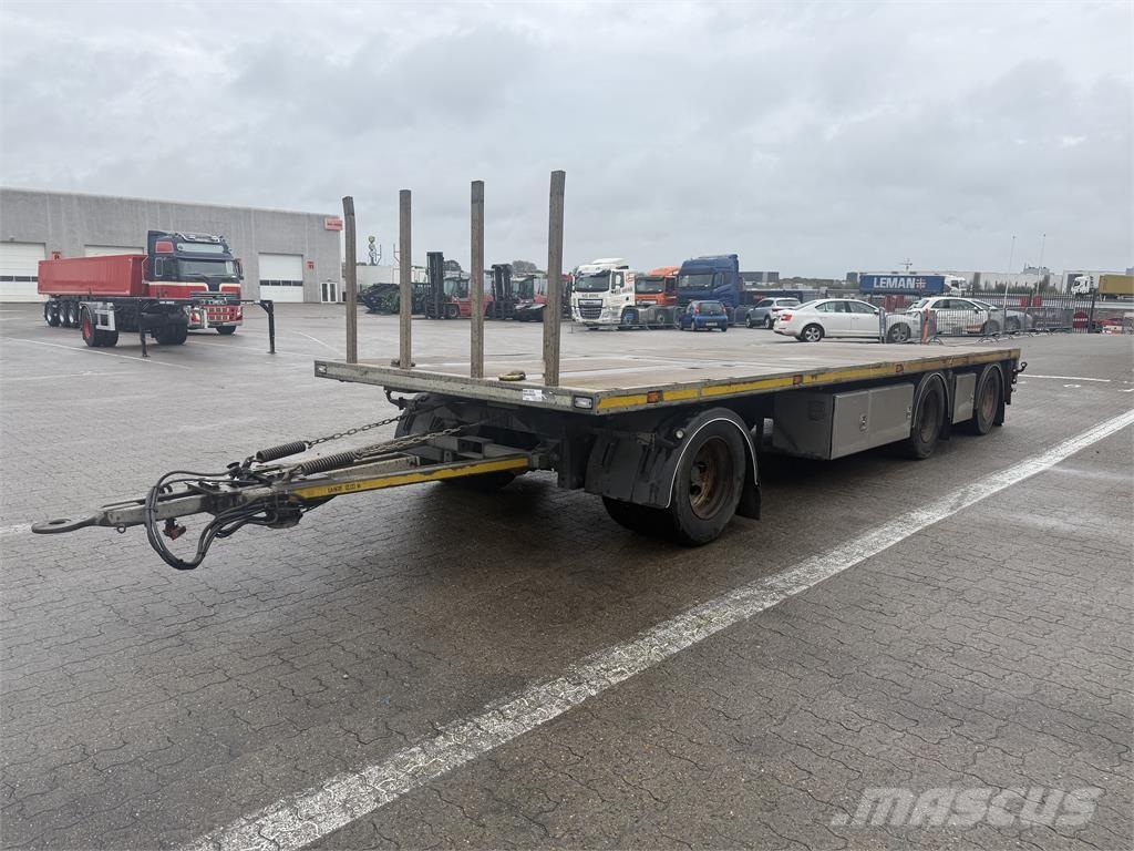 HFR 3 aks. Flatbed/Dropside trailers