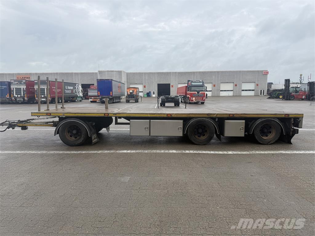 HFR 3 aks. Flatbed/Dropside trailers