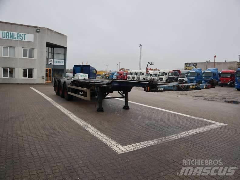HFR Containerchassis Containerframe/Skiploader semi-trailers