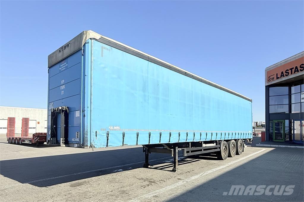 Kel-Berg 3 Aks Curtainsider semi-trailers