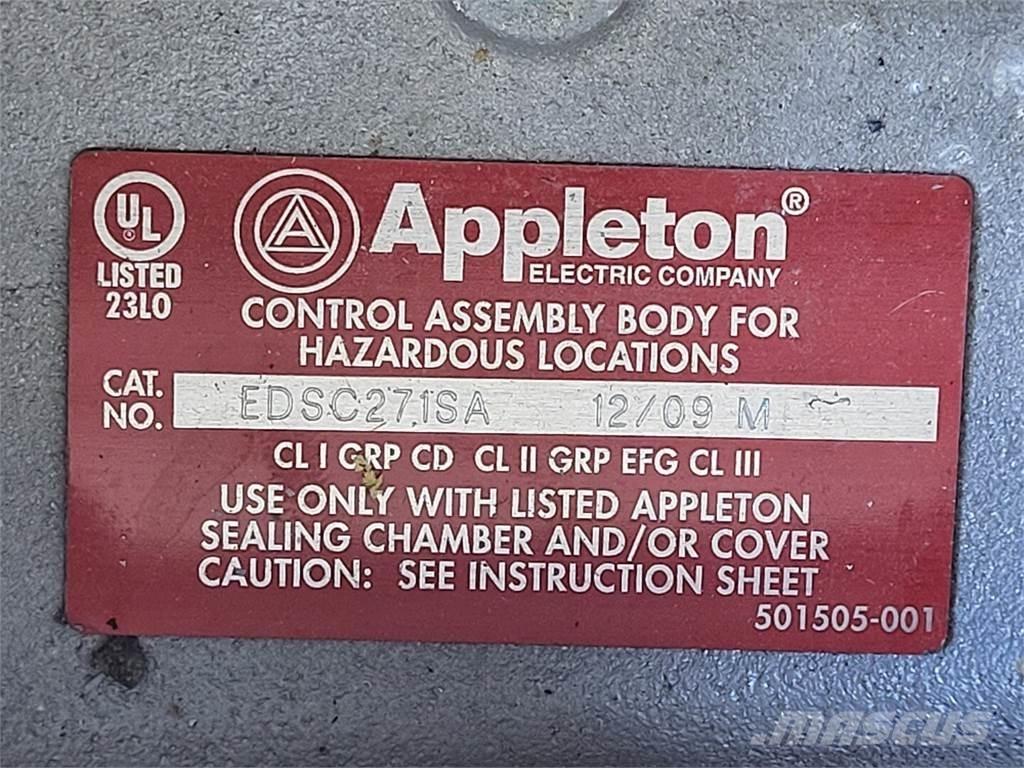  APPLETON EDSC271SA Other