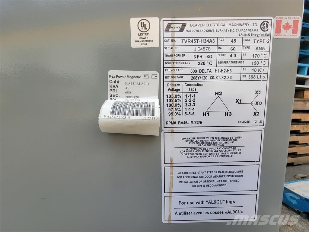  BEAVER TVR45T-H34A3 Other