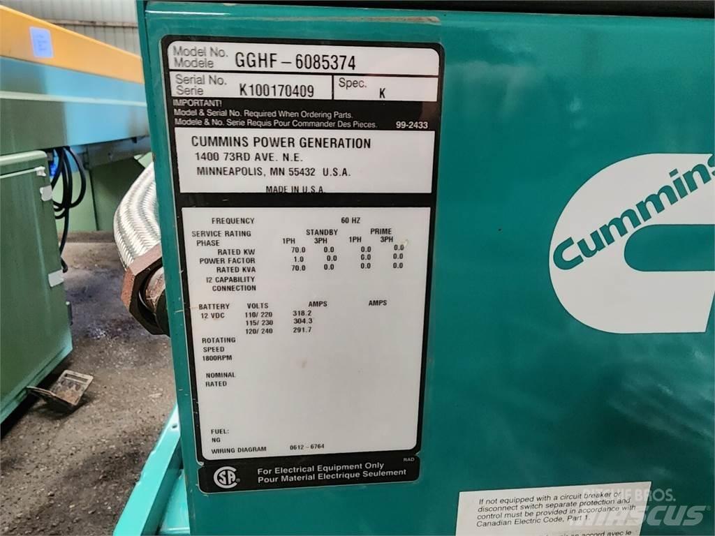 Cummins GGHF-6085374 Diesel Generators