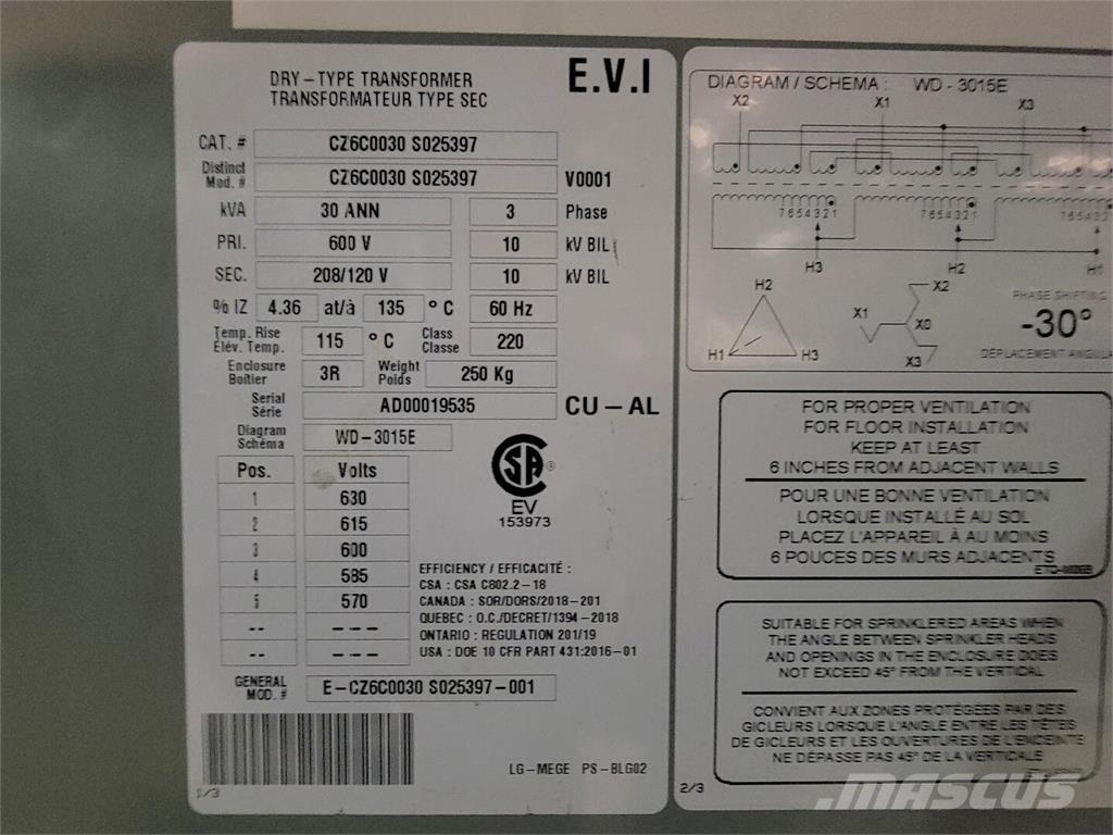 Evi CZ6C0030 S025397 Other