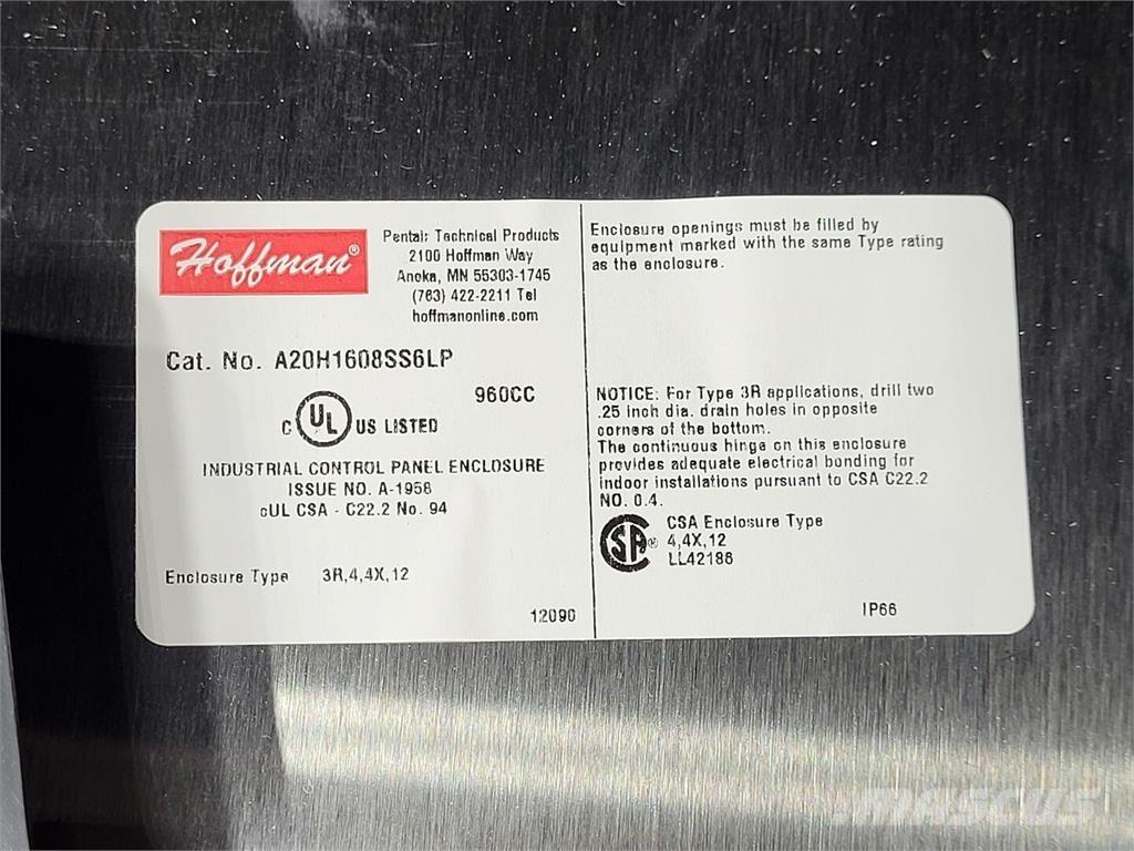 Hoffman A20H1608SS6LP Other