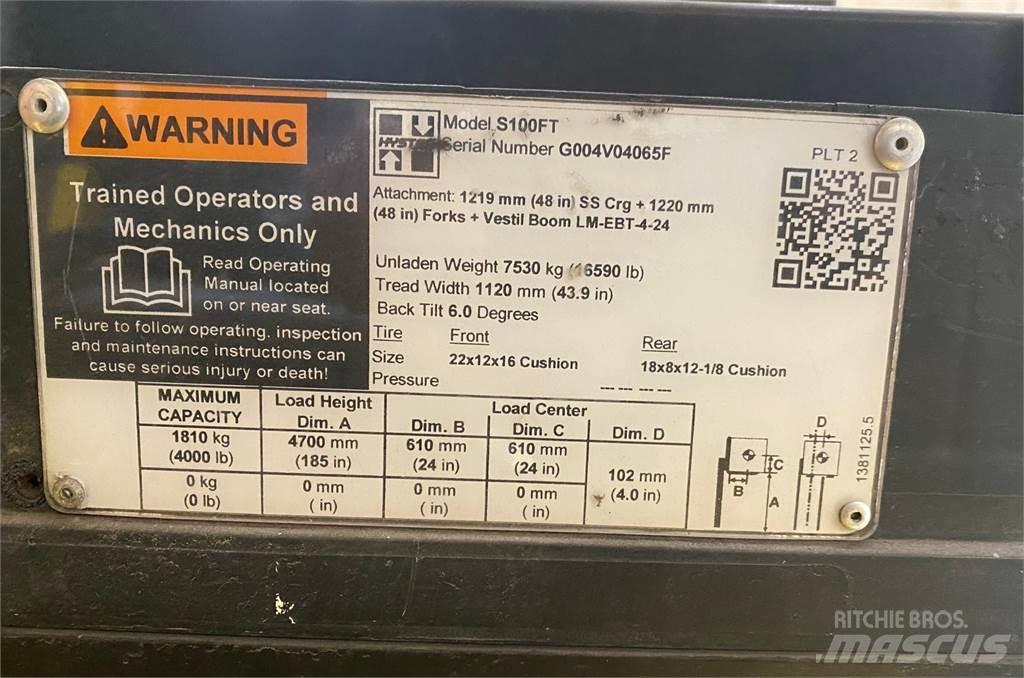 Hyster S100FT Other