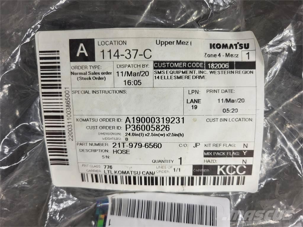 Komatsu 21T-979-6560 Other components
