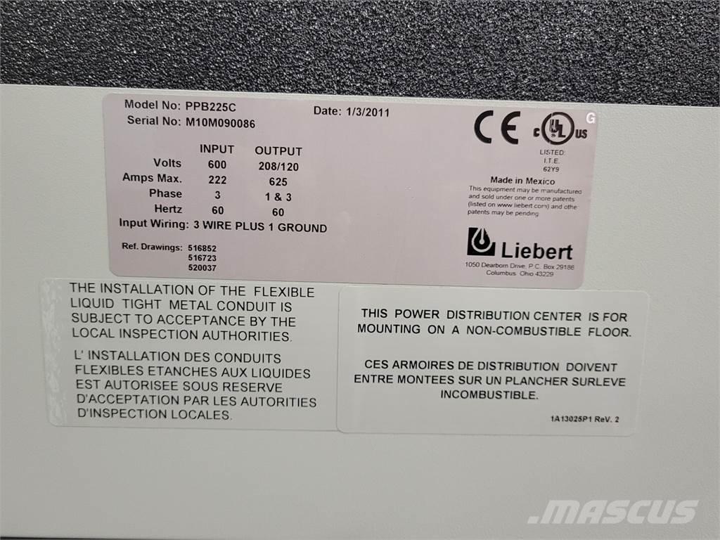  LIEBERT PPB225C Other