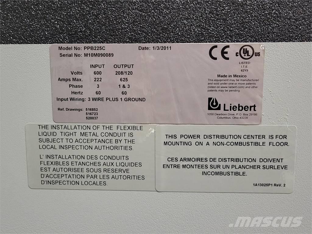  LIEBERT PPB225C Other