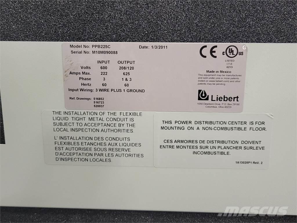  LIEBERT PPB225C Other